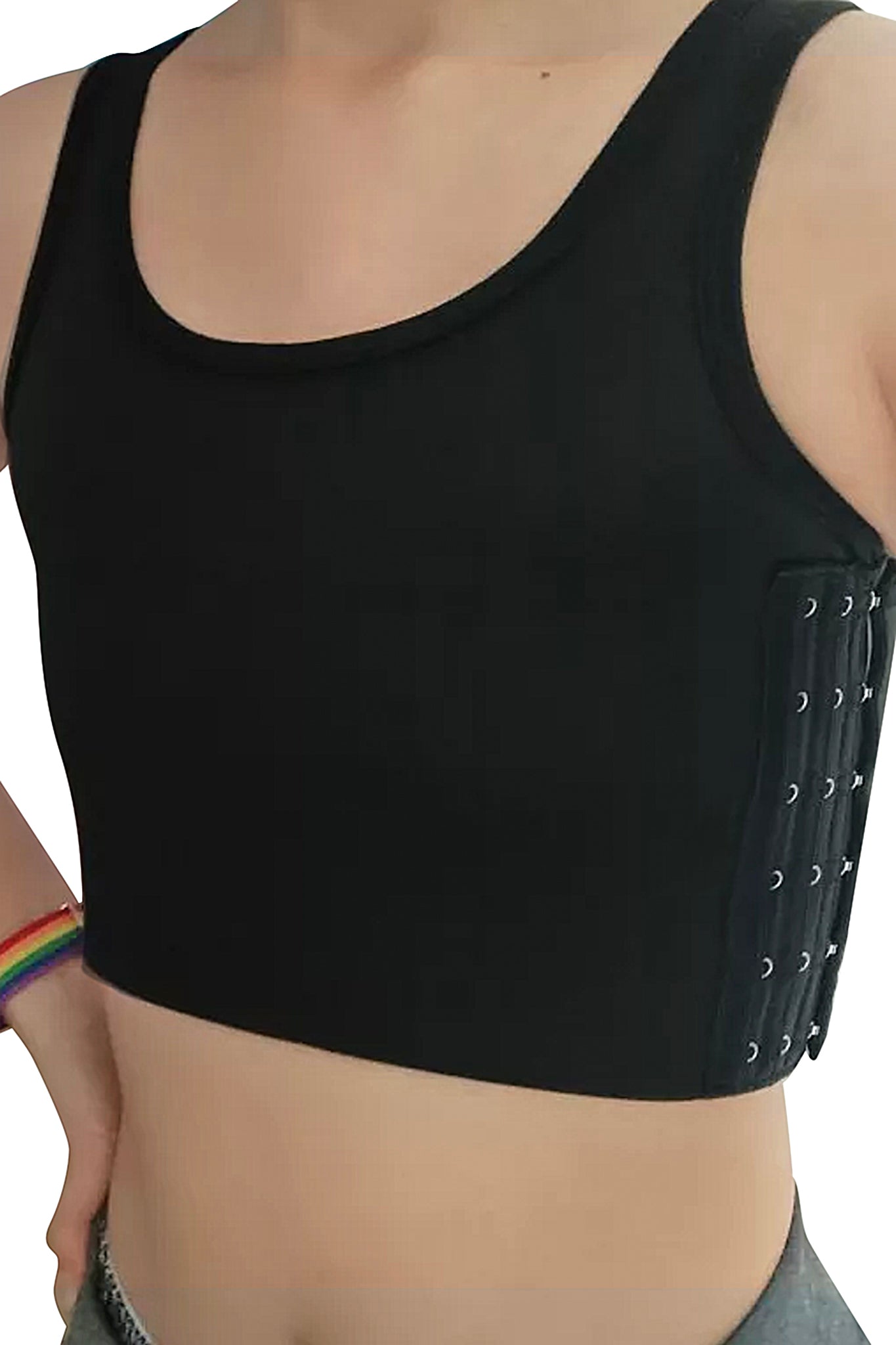 CORSET BINDER - BLACK