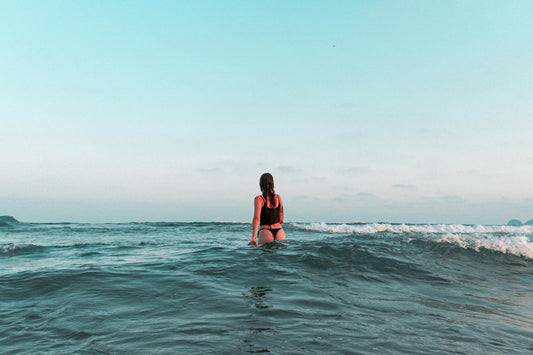 Walking Into The Sea