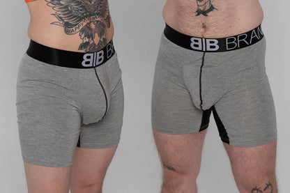 2 PAIRS FTM PACKING UNDERWEAR - GREY
